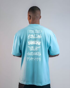 CAMISA OVERSIZED  - AZUL