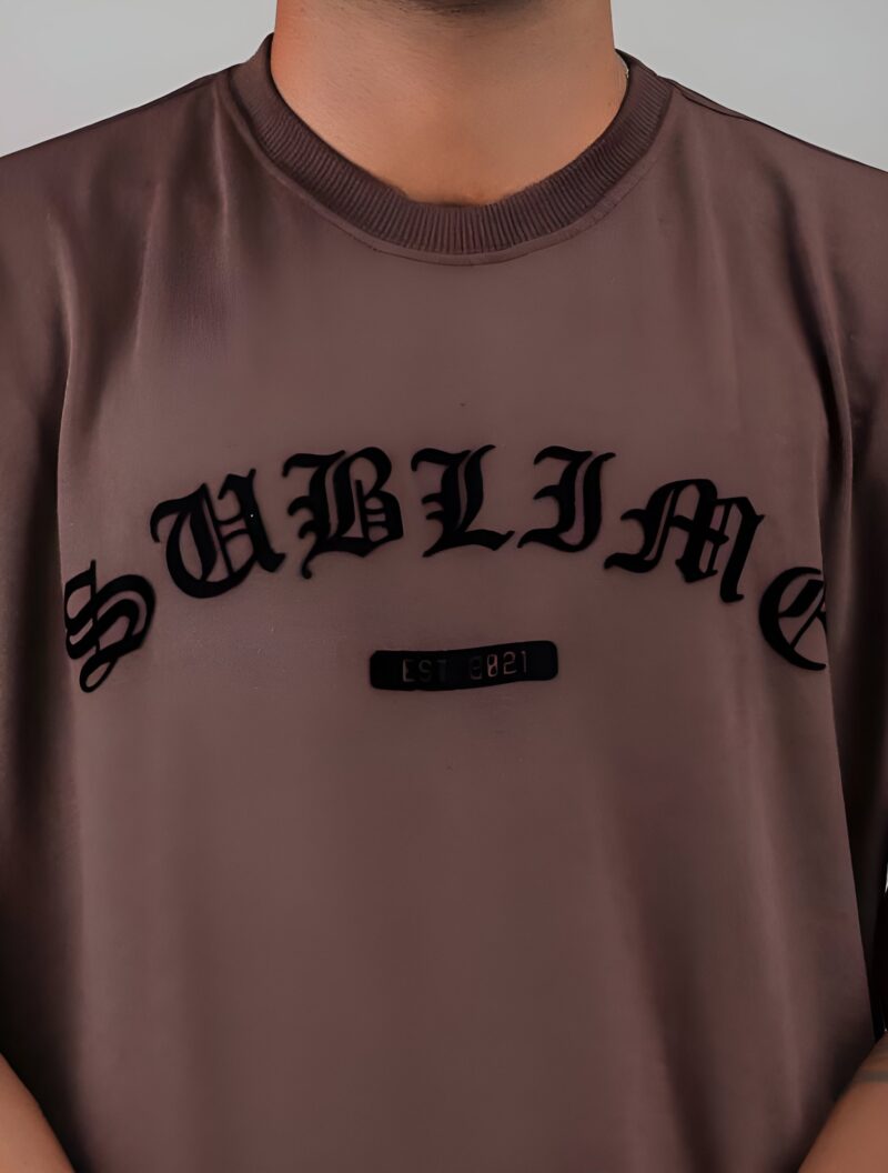 CAMISA OVERSIZED - MARROM - Imagem 2
