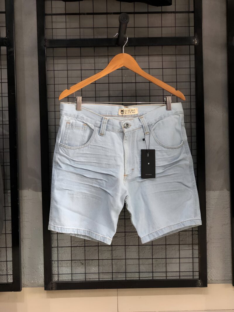 SHORT JEANS - BRANCO