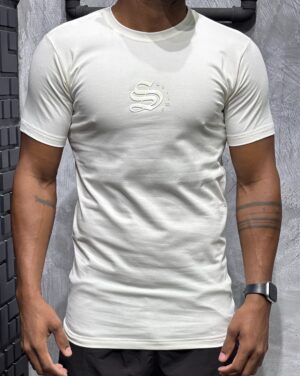 CAMISA JOGADOR - ALTO RELEVO TOM SOBRE TOM OFF